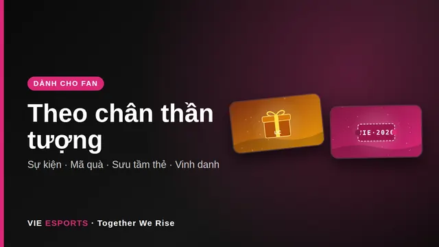 Fanclub và người hâm mộ tham gia sự kiện tại VIE Esports